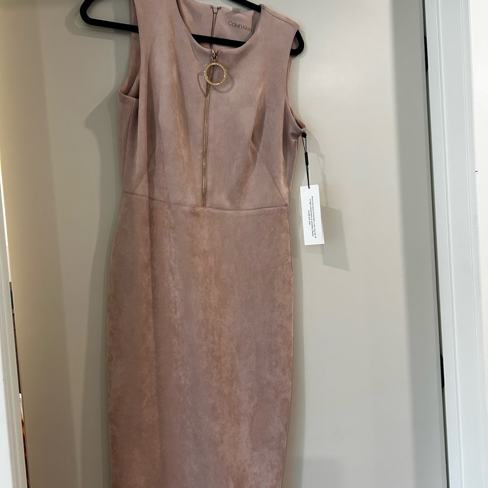 Calvin Klein Women's Pink Dress
